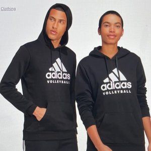 Adidas Volleyball Graphic Logo Hoodie - Unisex Volleyball - H20351 - Size Small